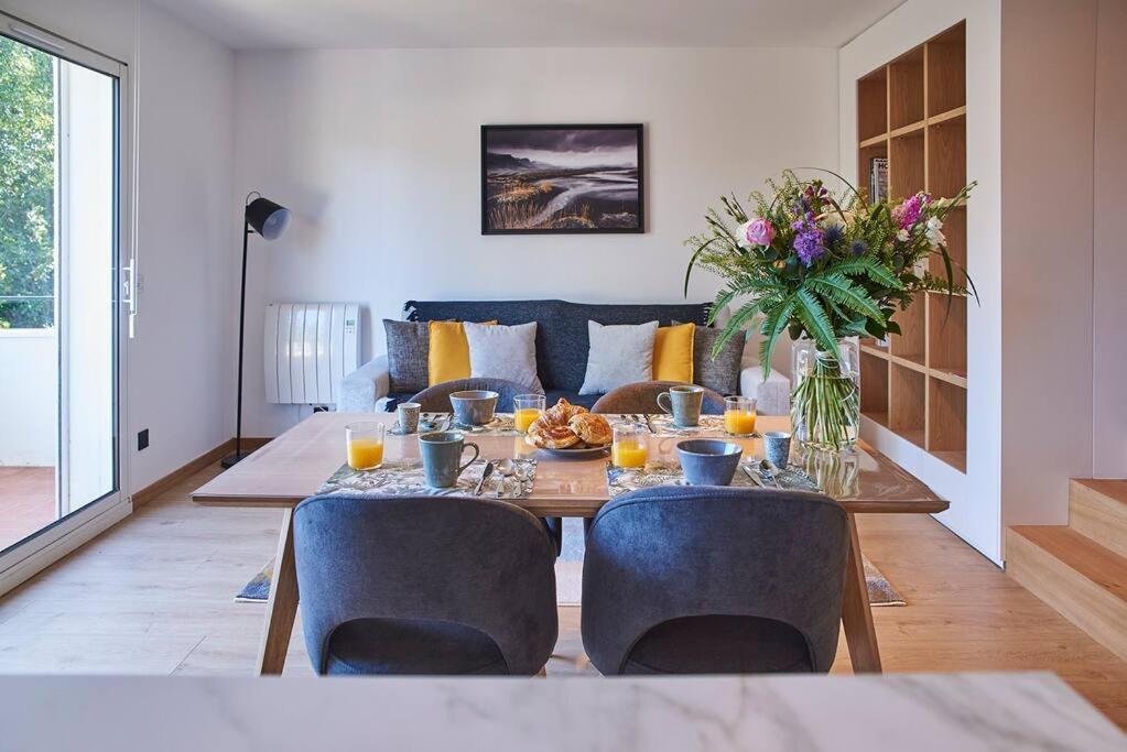 Magnifique Appartement Design Parking Chiberta Anglet Esterno foto